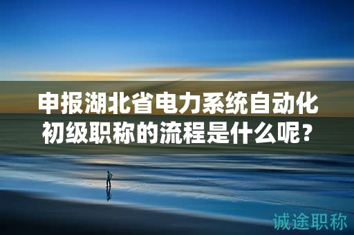 申報湖北省電力系統(tǒng)自動化初級職稱的流程是什么呢？