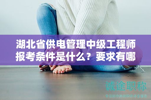 湖北省供電管理中級工程師報考條件是什么？要求有哪些？