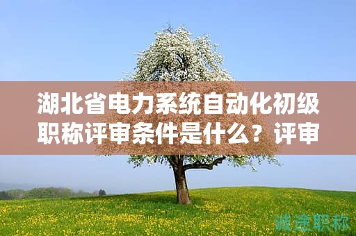湖北省電力系統(tǒng)自動化初級職稱評審條件是什么？評審材料有哪些？