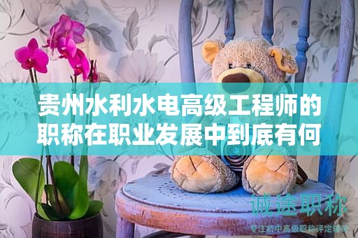 貴州水利水電高級(jí)工程師的職稱在職業(yè)發(fā)展中到底有何實(shí)際用途？