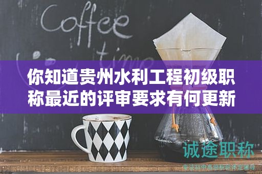 你知道貴州水利工程初級職稱最近的評審要求有何更新嗎？