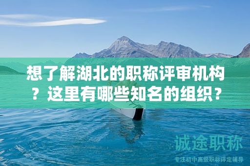 想了解湖北的職稱評審機構(gòu)？這里有哪些知名的組織？