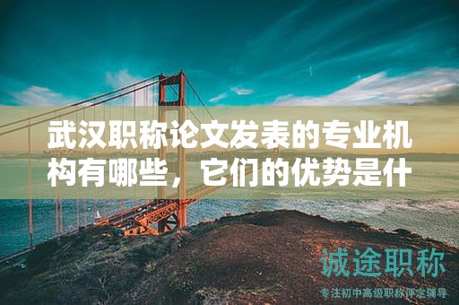 武漢職稱論文發(fā)表的專業(yè)機構(gòu)有哪些，它們的優(yōu)勢是什么？