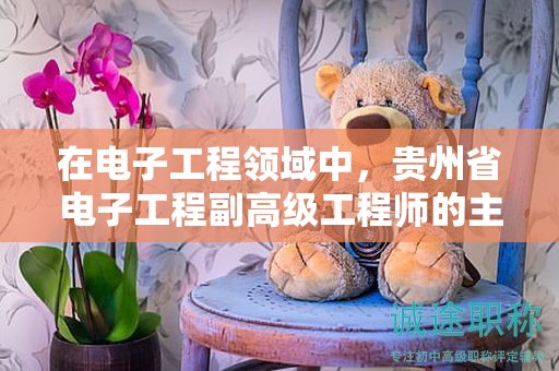 在電子工程領(lǐng)域中，貴州省電子工程副高級(jí)工程師的主要用途是什么？
