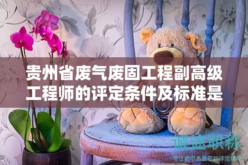 貴州省廢氣廢固工程副高級(jí)工程師的評(píng)定條件及標(biāo)準(zhǔn)是什么？