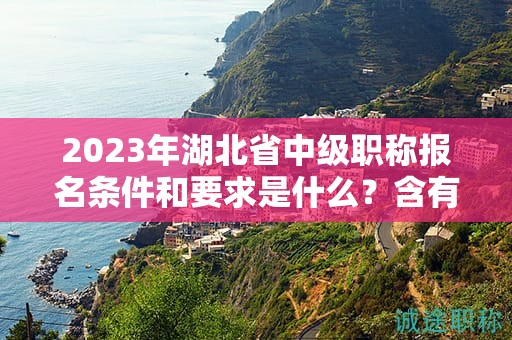 2024年湖北省中級(jí)職稱報(bào)名條件和要求是什么？含有報(bào)名流程哦