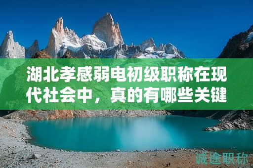 湖北孝感弱電初級(jí)職稱在現(xiàn)代社會(huì)中，真的有哪些關(guān)鍵用途？
