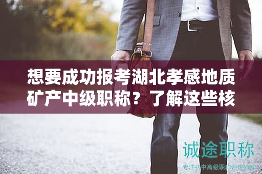 想要成功報(bào)考湖北孝感地質(zhì)礦產(chǎn)中級(jí)職稱？了解這些核心條件和要求