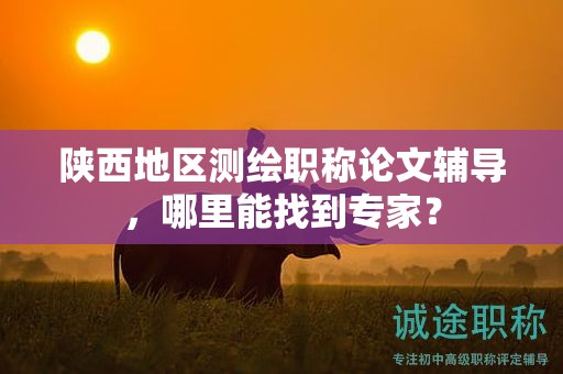 陜西地區(qū)測繪職稱論文輔導，哪里能找到專家？