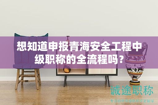 想知道申報青海安全工程中級職稱的全流程嗎？