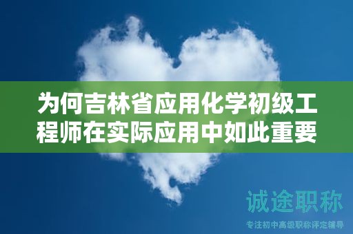 為何吉林省應(yīng)用化學(xué)初級工程師在實(shí)際應(yīng)用中如此重要？
