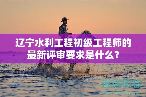 遼寧水利工程初級工程師的最新評審要求是什么？