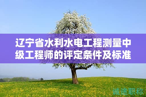 遼寧省水利水電工程測量中級工程師的評定條件及標(biāo)準(zhǔn)是怎樣的？