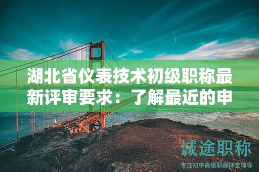 湖北省儀表技術(shù)初級職稱最新評審要求：了解最近的申報(bào)動(dòng)態(tài)！