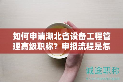 如何申請湖北省設(shè)備工程管理高級職稱？申報(bào)流程是怎樣的？