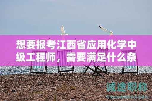 想要報(bào)考江西省應(yīng)用化學(xué)中級(jí)工程師，需要滿足什么條件和要求？