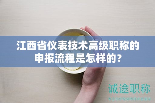 江西省儀表技術高級職稱的申報流程是怎樣的？