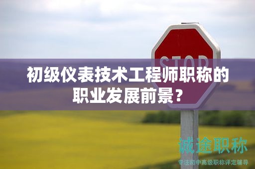 初級(jí)儀表技術(shù)工程師職稱的職業(yè)發(fā)展前景？
