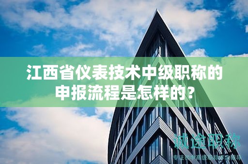 江西省儀表技術(shù)中級(jí)職稱(chēng)的申報(bào)流程是怎樣的？