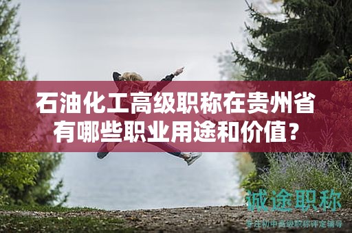 石油化工高級職稱在貴州省有哪些職業(yè)用途和價值？