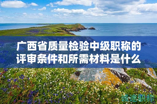 廣西省質(zhì)量檢驗(yàn)中級(jí)職稱的評(píng)審條件和所需材料是什么？