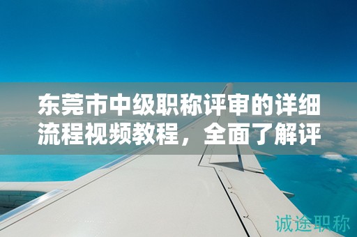 東莞市中級職稱評審的詳細(xì)流程視頻教程，全面了解評審過程。