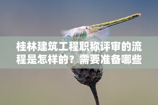 桂林建筑工程職稱評(píng)審的流程是怎樣的？需要準(zhǔn)備哪些材料？