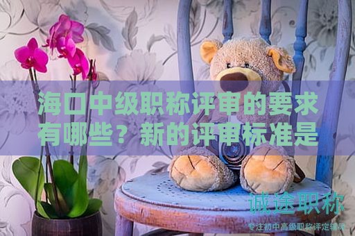 ?？谥屑?jí)職稱評審的要求有哪些？新的評審標(biāo)準(zhǔn)是什么？