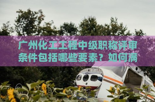 廣州化工工程中級職稱評審條件包括哪些要素？如何滿足？