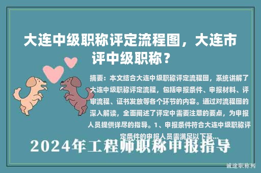 大連中級職稱評定流程圖，大連市評中級職稱？