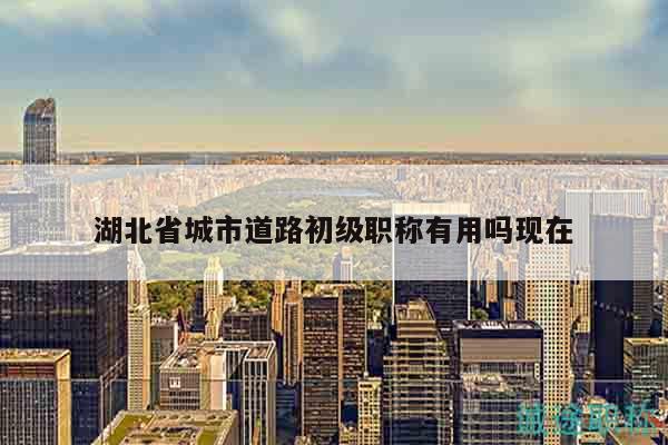 湖北省城市道路初級(jí)職稱有用嗎現(xiàn)在