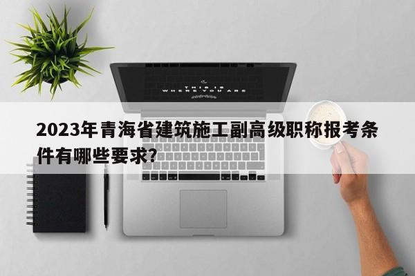 2023年青海省建筑施工副高級職稱報考條件有哪些要求？