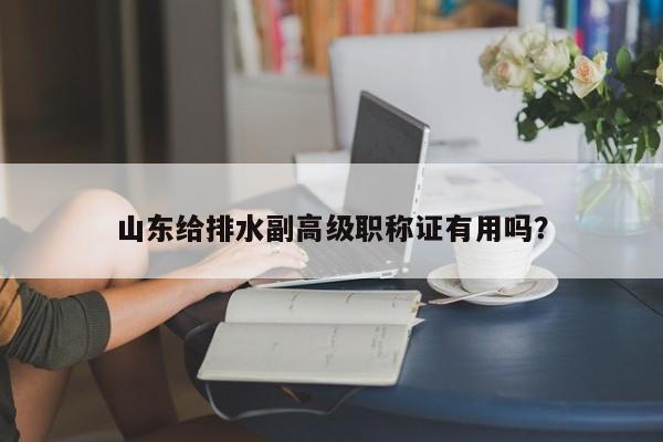 山東給排水副高級職稱證有用嗎？