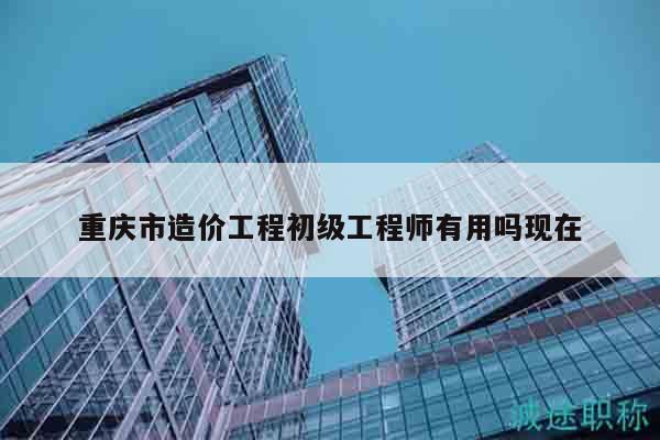 重慶市造價(jià)工程初級(jí)工程師有用嗎現(xiàn)在