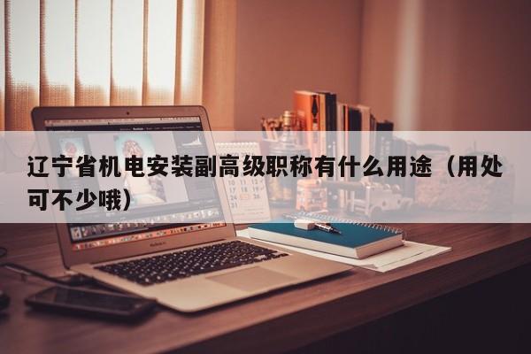 遼寧省機電安裝副高級職稱有什么用途（用處可不少哦）