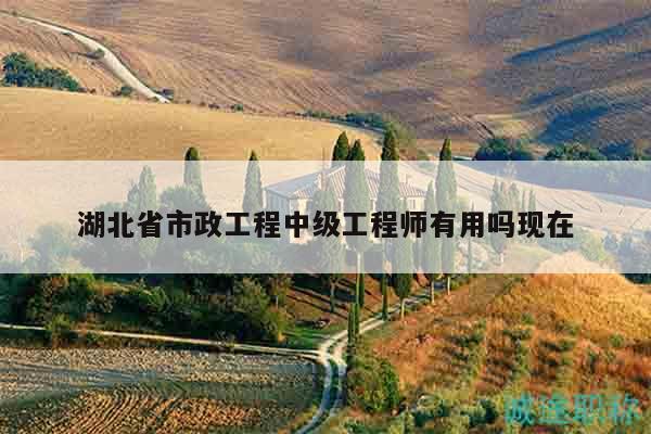 湖北省市政工程中級(jí)工程師有用嗎現(xiàn)在