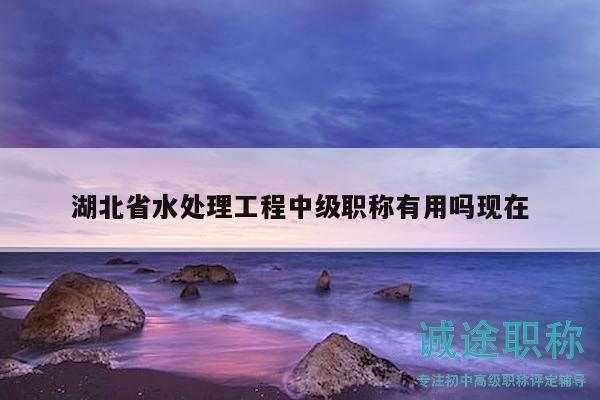 湖北省水處理工程中級(jí)職稱有用嗎現(xiàn)在