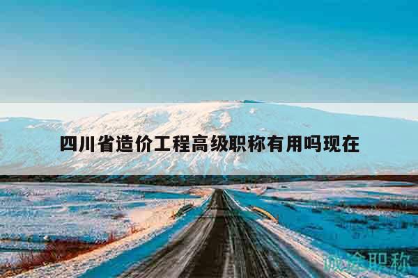 四川省造價(jià)工程高級(jí)職稱有用嗎現(xiàn)在
