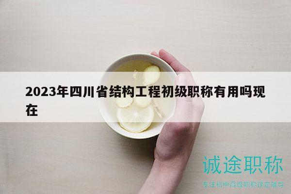 2023年四川省結(jié)構(gòu)工程初級(jí)職稱(chēng)有用嗎現(xiàn)在