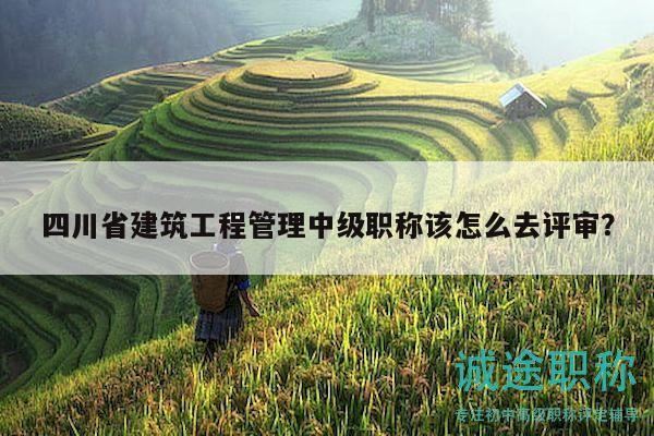 四川省建筑工程管理中級職稱該怎么去評審？