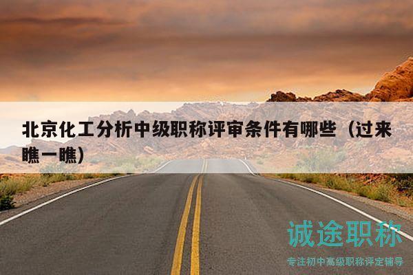 北京化工分析中級(jí)職稱評(píng)審條件有哪些（過(guò)來(lái)瞧一瞧）