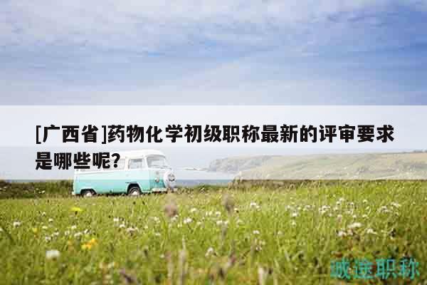 [廣西省]藥物化學初級職稱最新的評審要求是哪些呢？