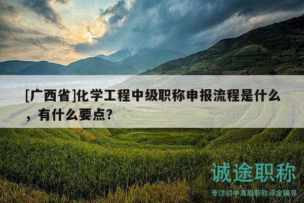 [廣西省]化學(xué)工程中級(jí)職稱申報(bào)流程是什么，有什么要點(diǎn)？