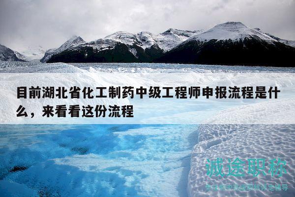 目前湖北省化工制藥中級工程師申報流程是什么，來看看這份流程