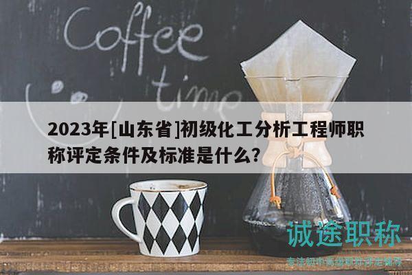 2023年[山東省]初級(jí)化工分析工程師職稱評(píng)定條件及標(biāo)準(zhǔn)是什么？