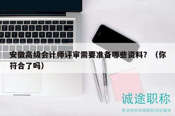 安徽高級(jí)會(huì)計(jì)師評(píng)審需要準(zhǔn)備哪些資料？（你符合了嗎）