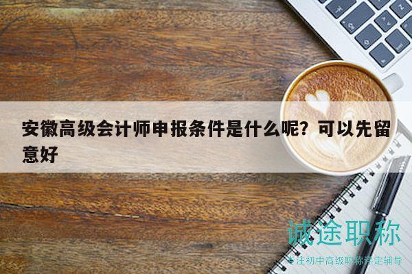 安徽高級(jí)會(huì)計(jì)師申報(bào)條件是什么呢？可以先留意好